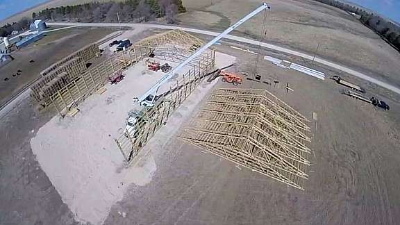 Hay storage shed 3