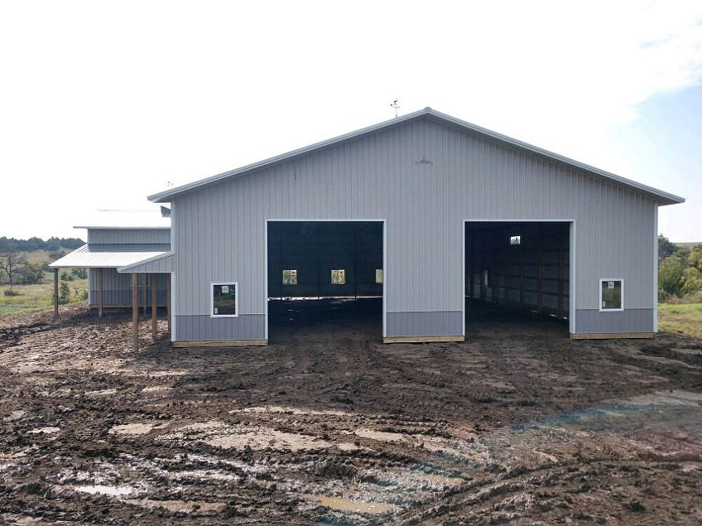 60x80x16 with 24x30x16 attached Shouse near Platte, SD