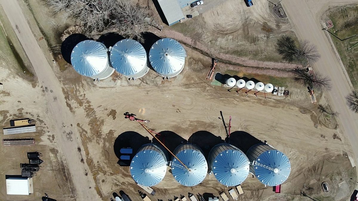 Grain System; (7) 48’ 12 ring bins and (1) 48’ 7 ring bin - Gregory, SD