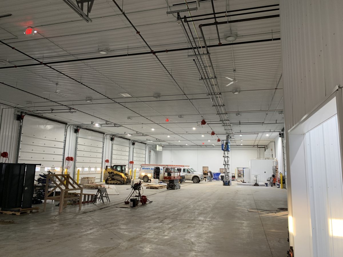 70 x 277 x 20 Finished Truck Shop Watertown, SD