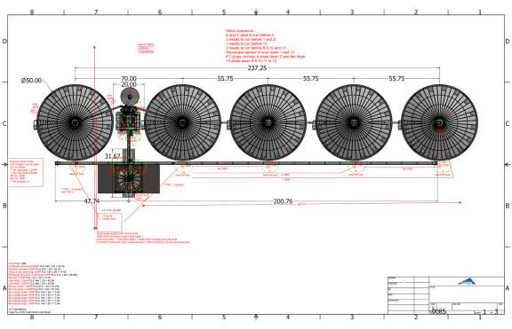 Bin Site with Motors Drawing