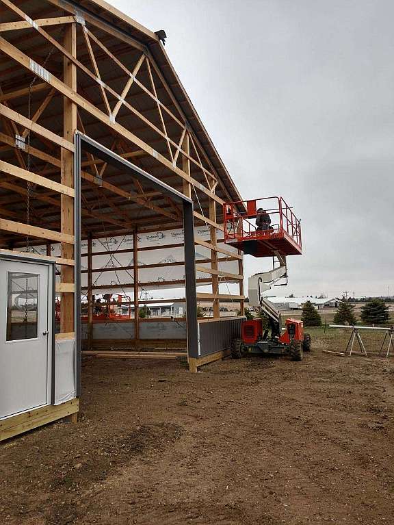 50x96x16 Seed Storage near Winner, SD
